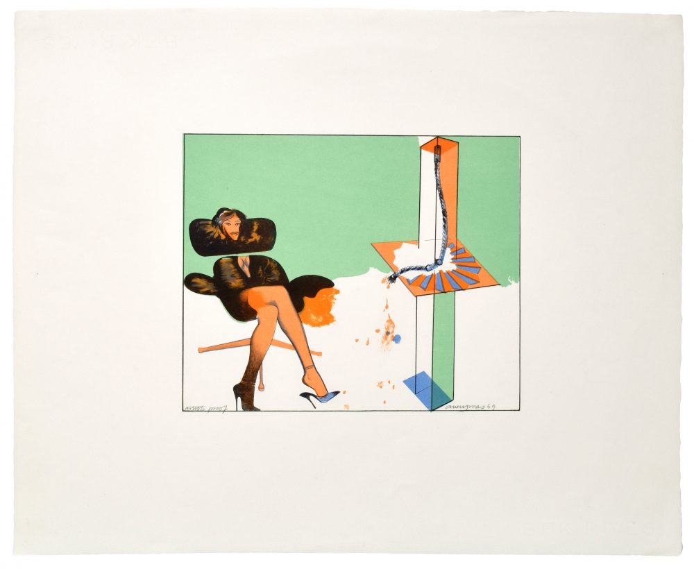 30. Allen-Jones-Young Woman Contemplating Sculpture