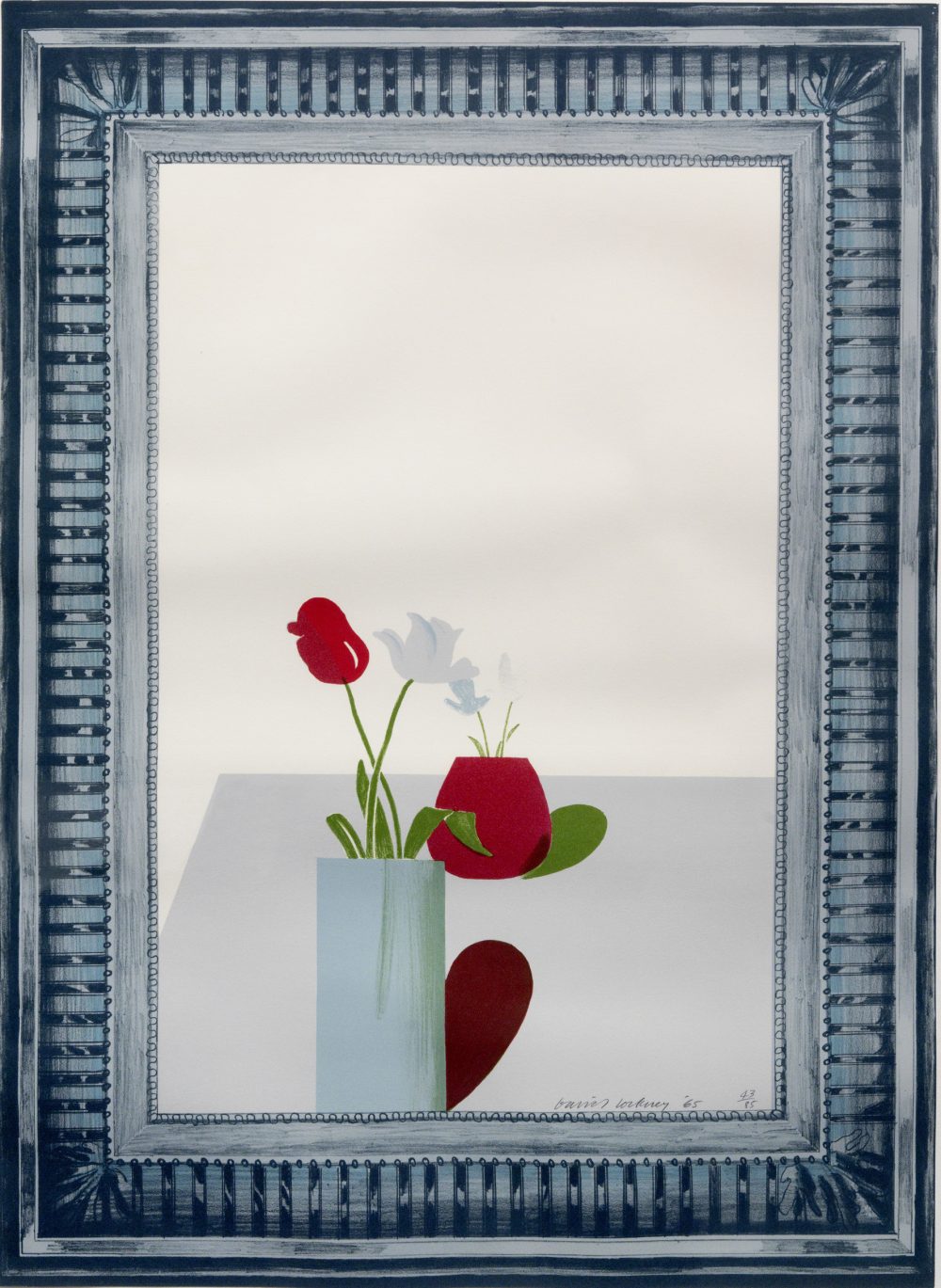 David Hockney_Still Life in elaborate silver frame_web image_cropped