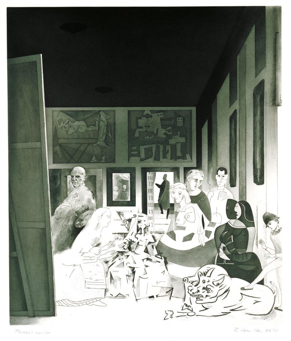 Picasso’s meninas 1973 by Richard Hamilton 1922-2011