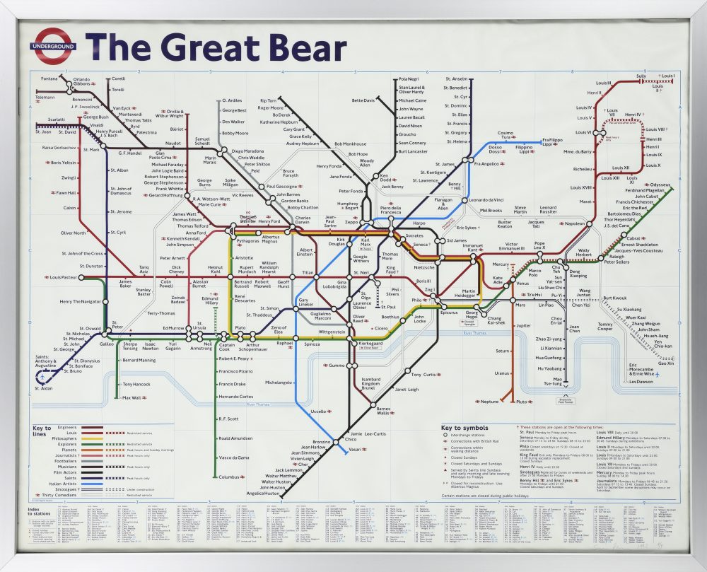 The Great Bear with frame