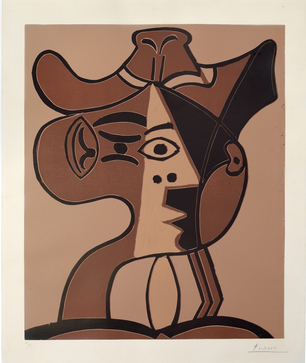 Picasso linocut