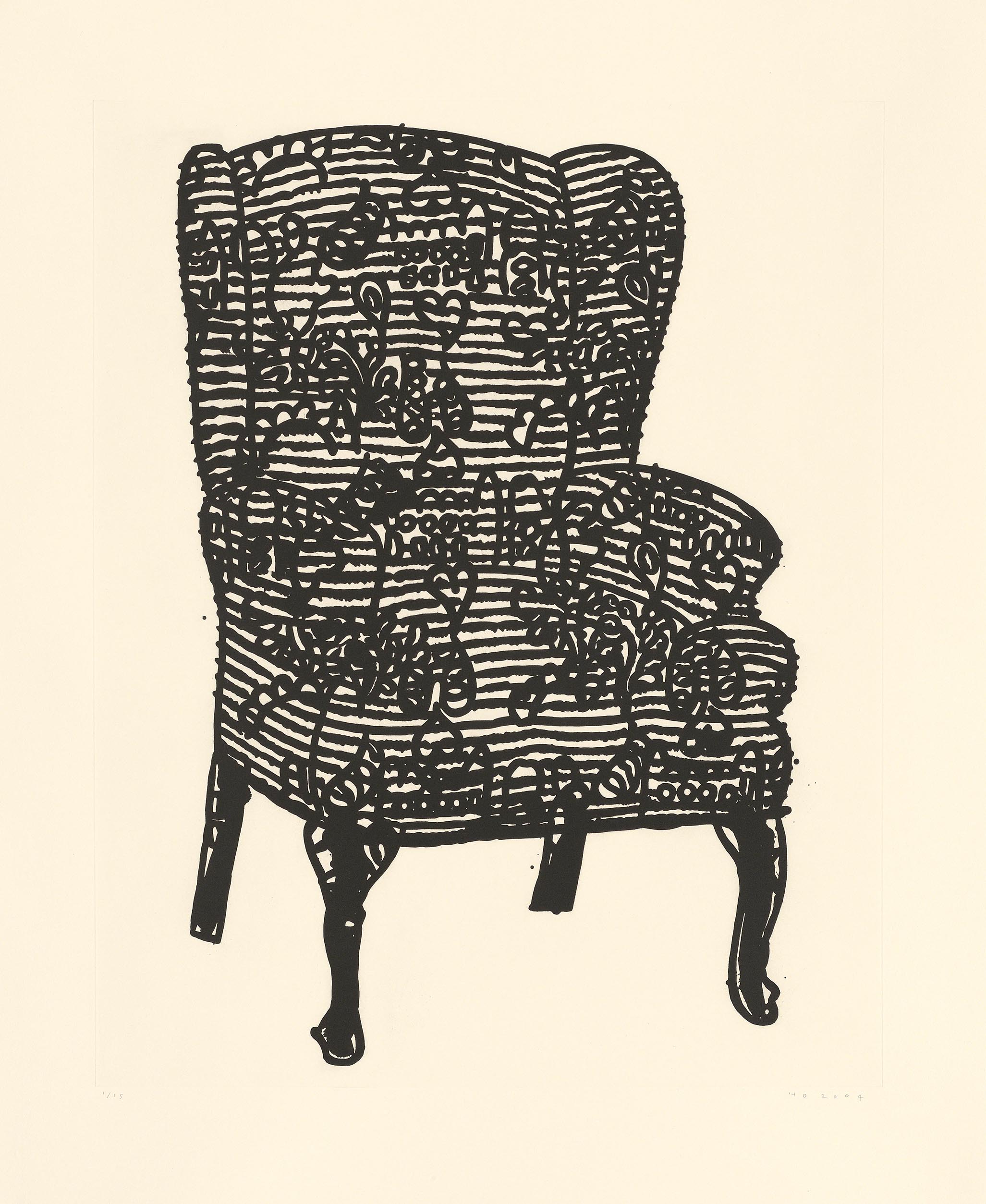 Stripey Love Chair