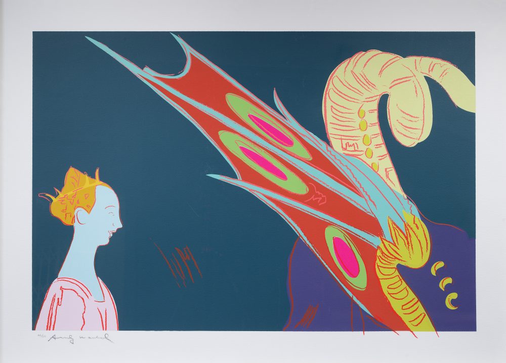 Warhol_George and the Dragon