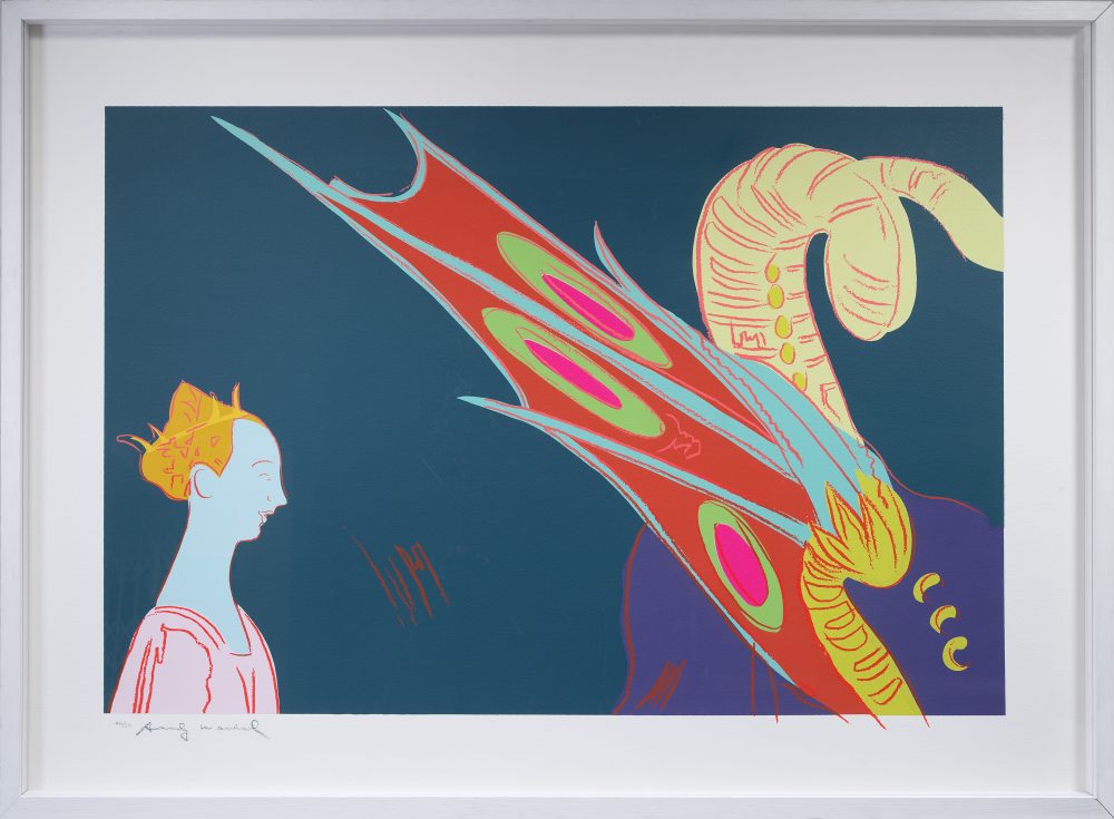 Warhol_George and the Dragon