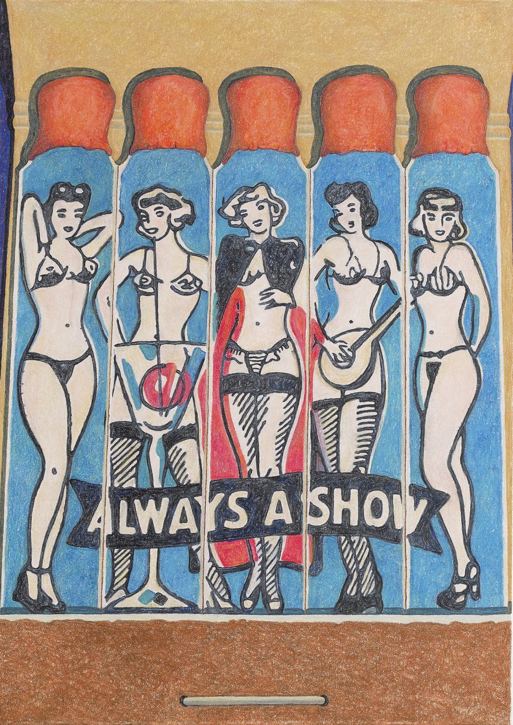 Aaron Kasmin SRGal_Always a Show_unframed