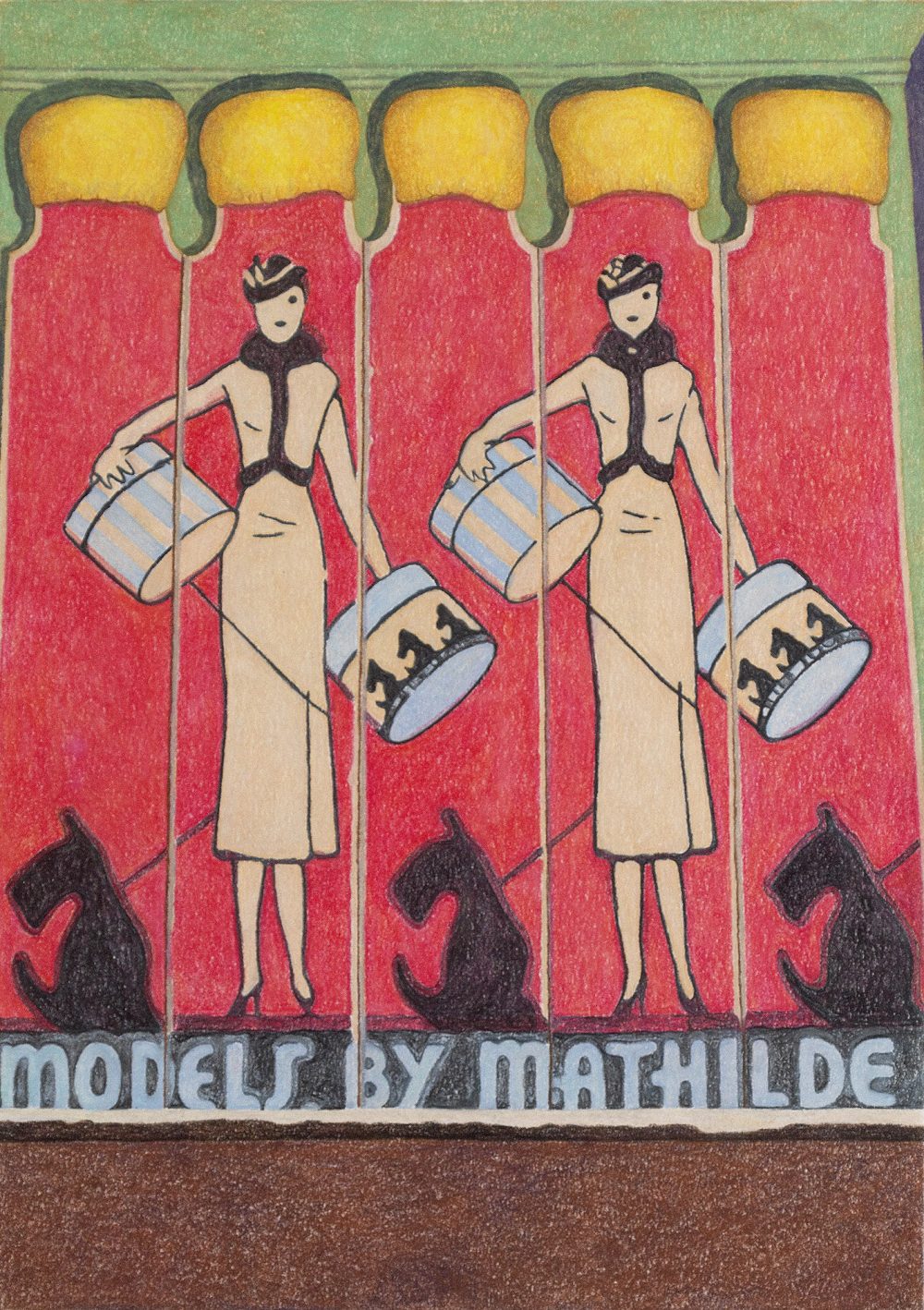 Aaron Kasmin SRGal_Models by Mathilde_unframed