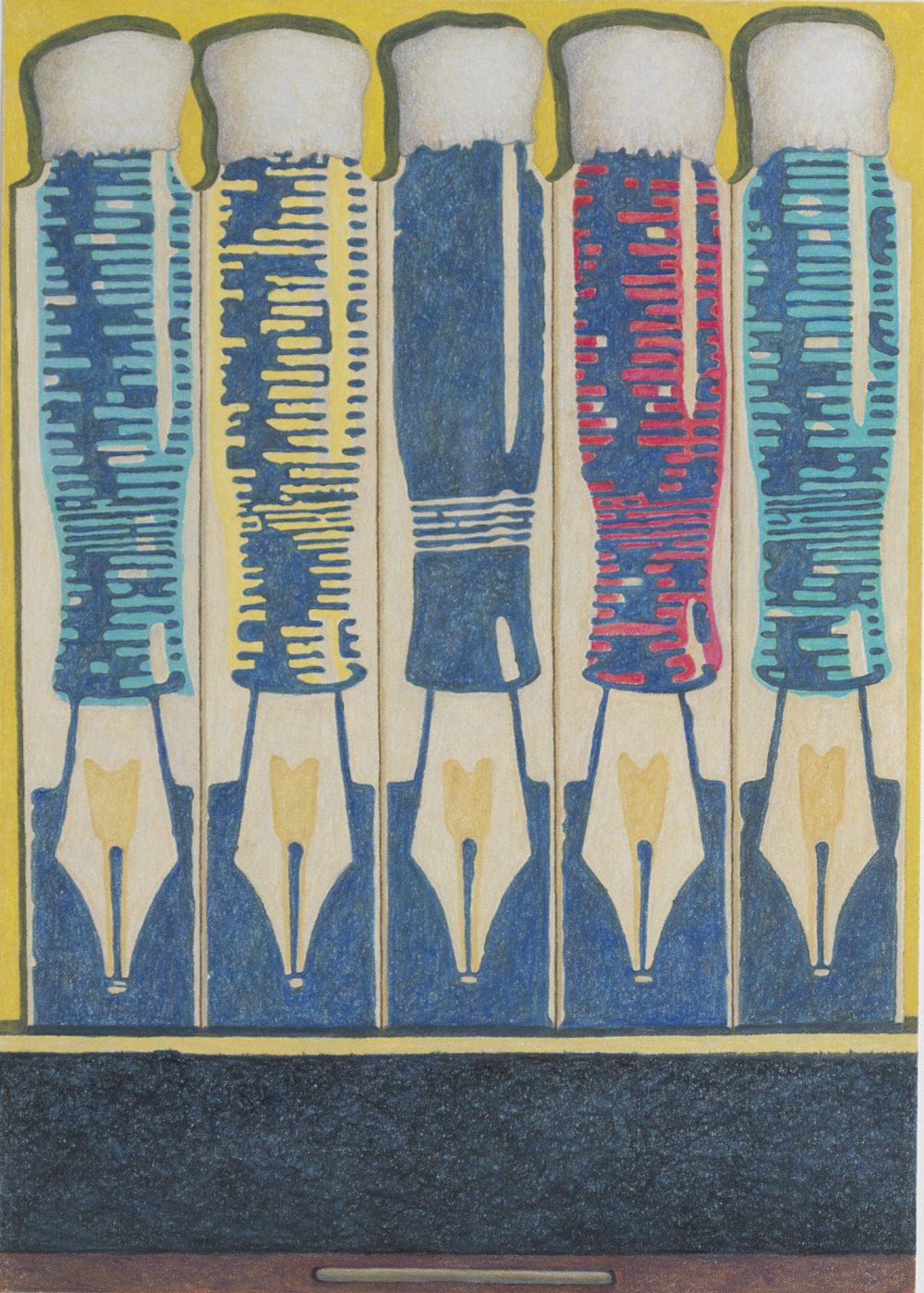 Aaron Kasmin SRGal_Pens_unframed