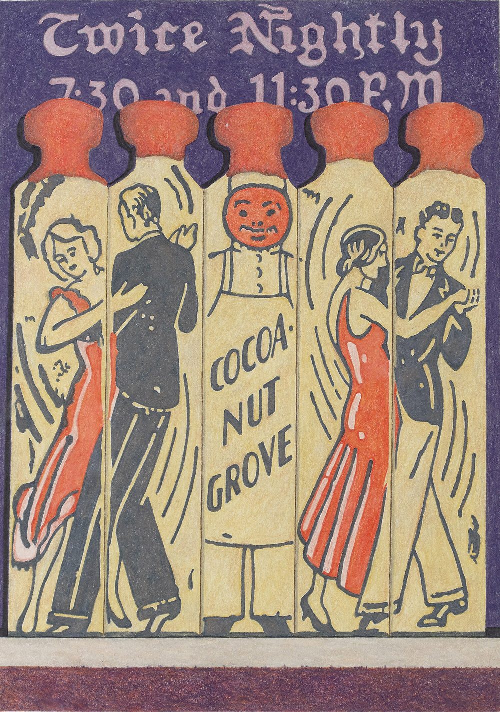 Aaron Kasmin SRGal_The Cocoa Nut Grove_unframed
