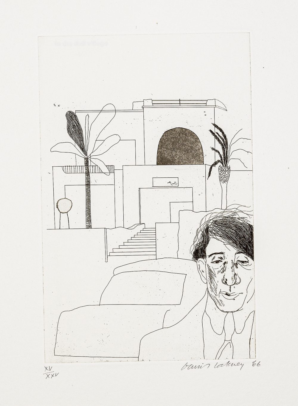 LR cropped HOCKNEY Portrait of Cavafy II Cavafy