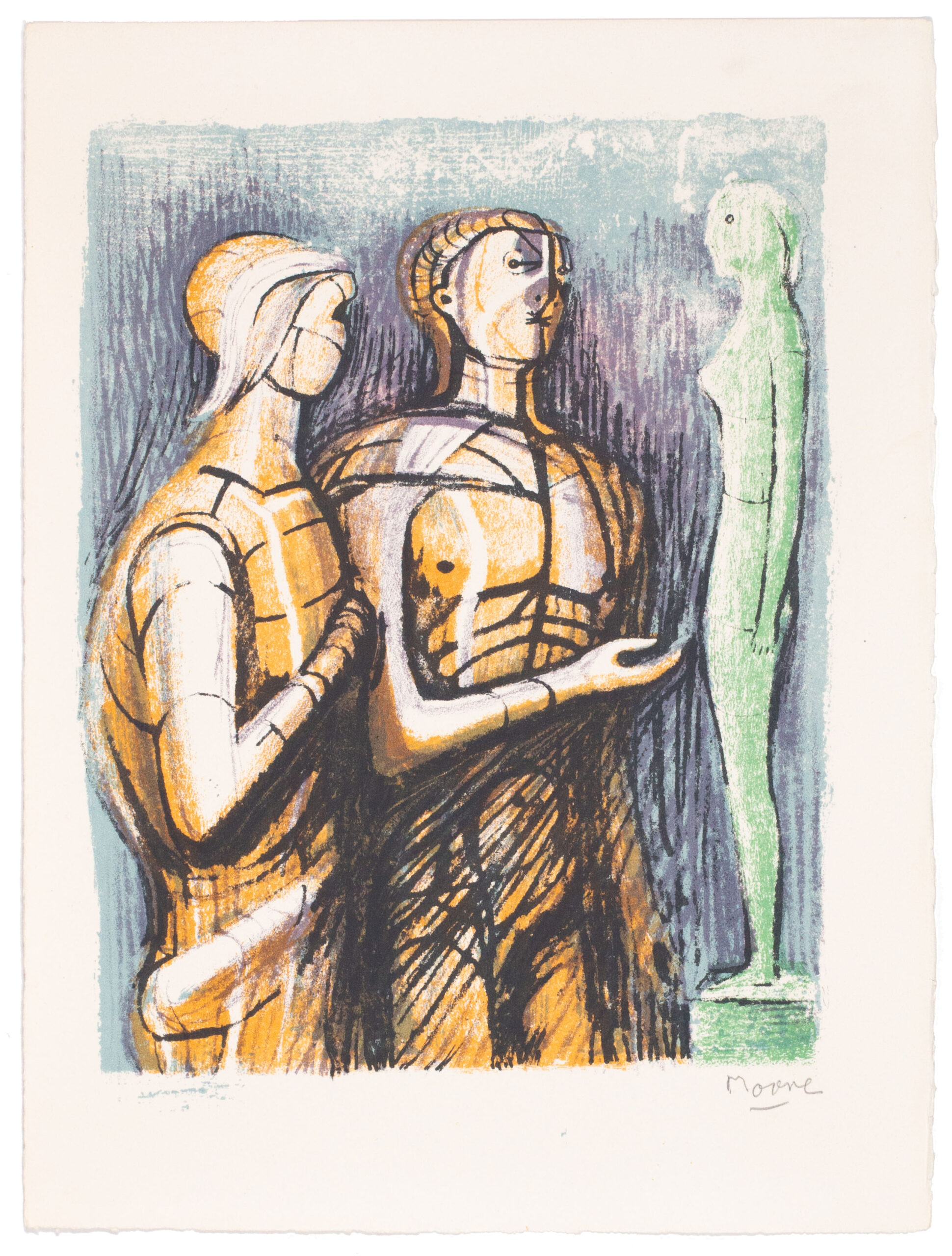 Minerva, Prometheus and Pandora