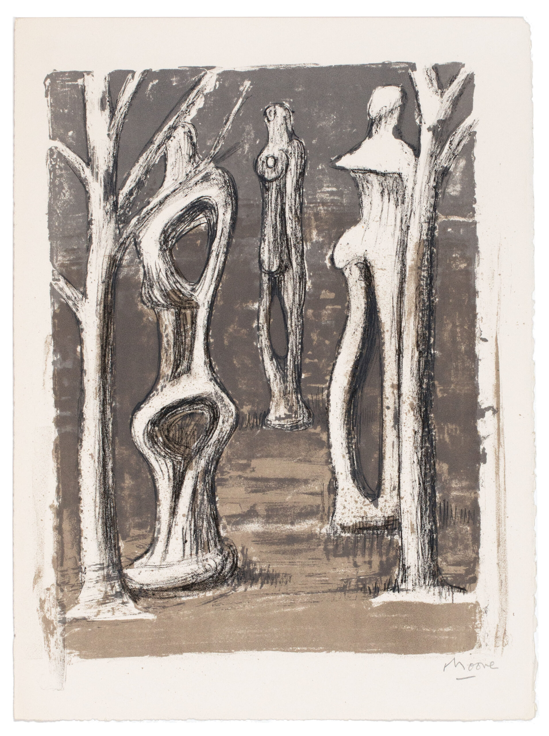 Trees (Les statues dans le bois)